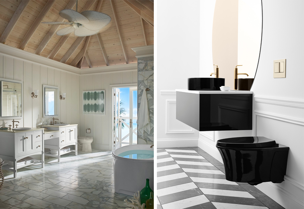 It’s Black and White, And So Much In Between, at Best Plumbing Tile