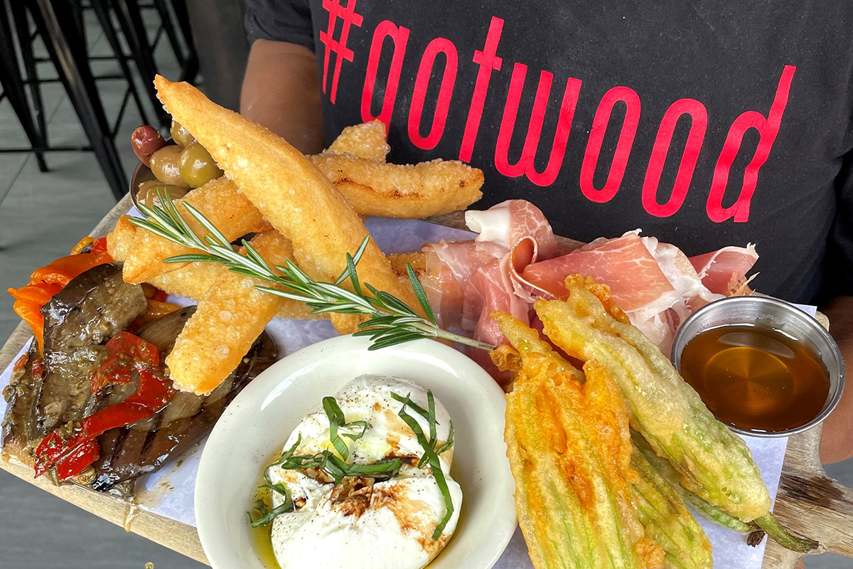 Did someone say pizza party? Wood & Fire Pizza