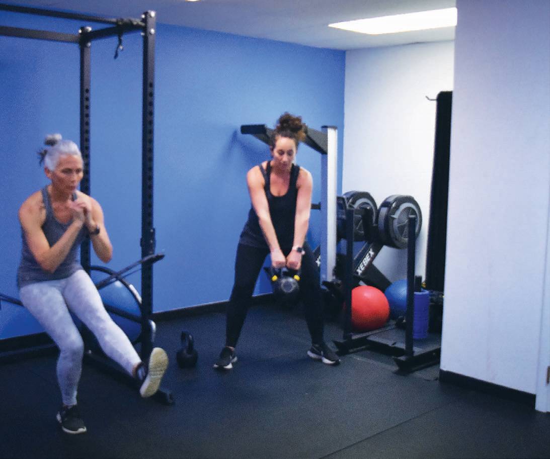 women working out
