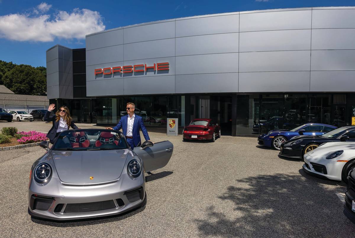 Porsche dealership